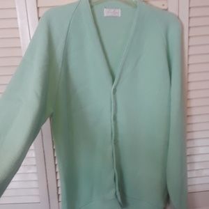 Ben Hogan lime green sweater